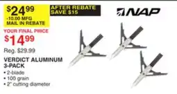 Dunham's Sports VERDICT ALUMINUM 3-PACK offer