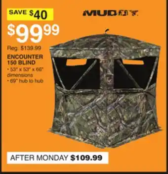 Dunham's Sports MUDDY ENCOUNTER 150 BLIND offer