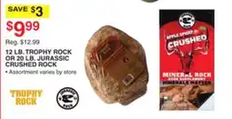 Dunham's Sports 12 LB. TROPHY ROCK OR 20 LB. JURASSIC CRUSHED ROCK offer