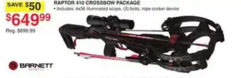 Dunham's Sports RAPTOR 410 CROSSBOW PACKAGE offer