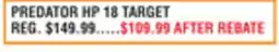 Dunham's Sports PREDATOR HP 18 TARGET offer