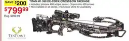 Dunham's Sports TITAN M1 390 DE-COCK CROSSBOW PACKAGE offer