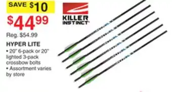 Dunham's Sports HYPER LITE offer