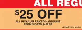 Dunham's Sports HANDGUNS offer