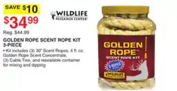 Dunham's Sports GOLDEN ROPE SCENT ROPE KIT 3-PIECE offer
