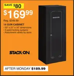 Dunham's Sports STACK ON 14 GUN CABINET offer