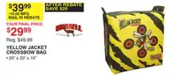 Dunham's Sports YELLOW JACKET CROSSBOW BAG offer