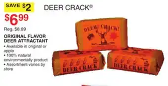 Dunham's Sports ORIGINAL FLAVOR DEER ATTRACTANT offer