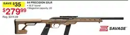 Dunham's Sports SAVAGE 64 PRECISION 22LR offer