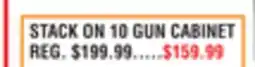 Dunham's Sports STACK ON 10 GUN CABINET offer