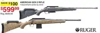 Dunham's Sports AMERICAN GEN 2 RIFLE offer