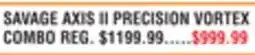 Dunham's Sports SAVAGE AXIS II PRECISION VORTEX COMBO offer