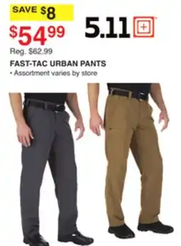 Dunham's Sports FAST-TAC URBAN PANTS offer