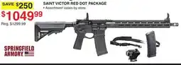 Dunham's Sports SAINT VICTOR RED DOT PACKAGE offer