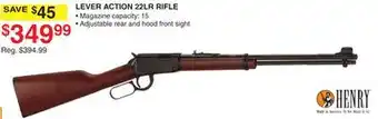 Dunham's Sports LEVER ACTION 22LR RIFLE offer