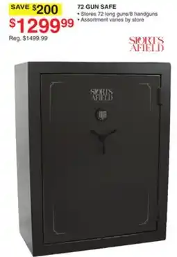 Dunham's Sports 72 GUN SAFE offer