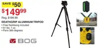 Dunham's Sports DEATHGRIP ALUMINUM TRIPOD offer