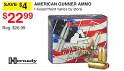 Dunham's Sports HORNADY AMERICAN GUNNER AMMO offer