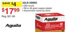 Dunham's Sports AGUILA 22LR AMMO offer