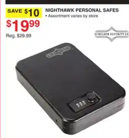 Dunham's Sports NIGHTHAWK PERSONAL SAFES offer