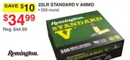 Dunham's Sports 22LR STANDARD STANDARD V AMMO offer