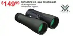 Dunham's Sports CROSSFIRE HD 10X42 BINOCULARS offer