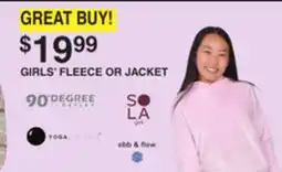 Dunham's Sports GIRLS' FLEECE OR JACKET offer