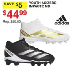 Dunham's Sports YOUTH ADIZERO IMPACT.2 MD offer