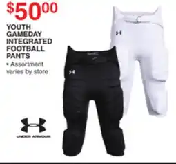 Dunham's Sports YOUTH GAMEDAY INTEGRATED FOOTBALL PANTS offer