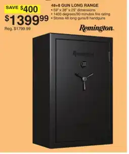 Dunham's Sports REMINGTON 48+8 GUN LONG RANGE offer