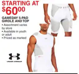 Dunham's Sports GAMEDAY 5-PAD GIRDLE AND TOP offer