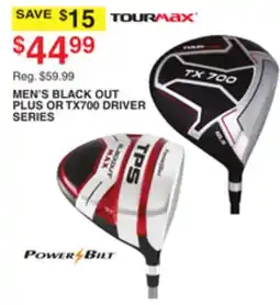 Dunham's Sports MEN'S BLACK OUT PLUS OR TX700 DRIVER SERIES offer