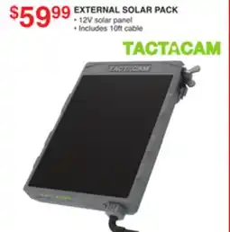 Dunham's Sports EXTERNAL SOLAR PACK offer