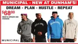 Dunham's Sports MEN'S ORIGIN 300 HOODIE offer