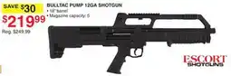 Dunham's Sports BULLTAC PUMP 12GA SHOTGUN offer