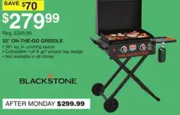 Dunham's Sports 22 ON-THE-GO GRIDDLE offer
