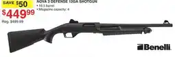 Dunham's Sports BENELLI NOVA 3 DEFENSE 12GA SHOTGUN offer