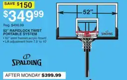 Dunham's Sports 52 RAPIDLOCK TWIST PORTABLE SYSTEM offer
