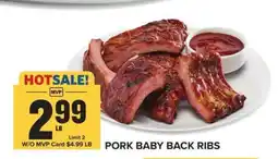 Food Lion Pork Baby Back Ribs offer