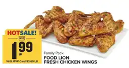 Food Lion Food Lion Fresh Chicken Wings offer