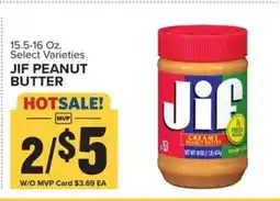 Food Lion Jif Peanut Butter offer