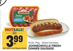 Food Lion Johnsonville Fresh Dinner Sausage offer