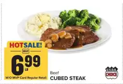 Food Lion Beef Cubed Steak offer