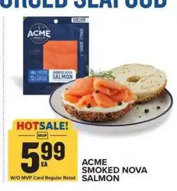 Food Lion ACME Smoked Nova Salmon offer