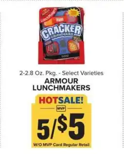 Food Lion Armour LunchMakers offer