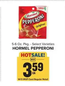 Food Lion Hormel Pepperoni offer