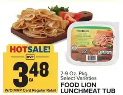 Food Lion FOOD LION LUNCHMEAT TUB offer
