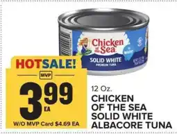 Food Lion CHICKEN OF THE SEA SOLID WHITE ALBACORE TUNA offer