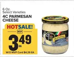 Food Lion 4C Parmesan Cheese offer