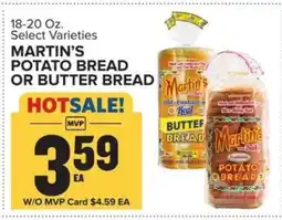 Food Lion Martin's Potato Bread or Butter Bread offer